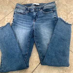 2 pair of zara jeans